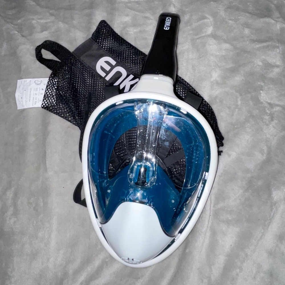 Enkeeo Full Face Snorkel Mask